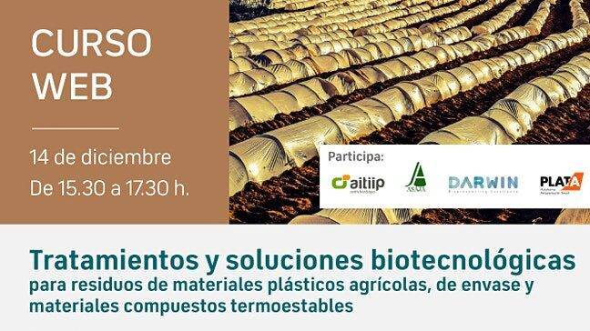 Tratamientos y soluciones biotecnológicas para residuos de materiales plásticos agrícolas, de envase y materiales compuestos termoestables