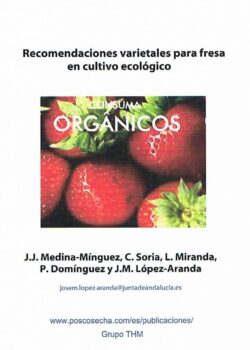 Recomendaciones varietales para fresa en cultivo ecológico