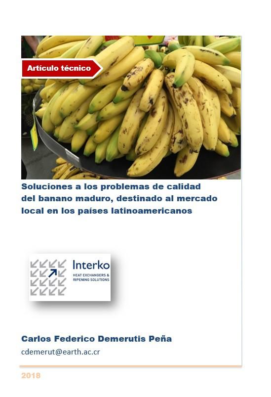 Soluciones a los problemas de calidad del plátano maduro