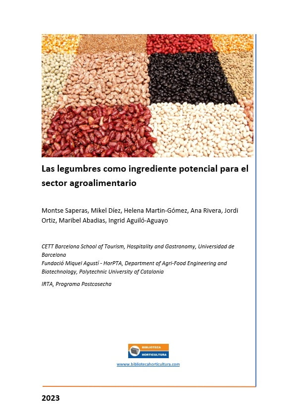 Las legumbres como ingrediente potencial para el sector agroalimentario